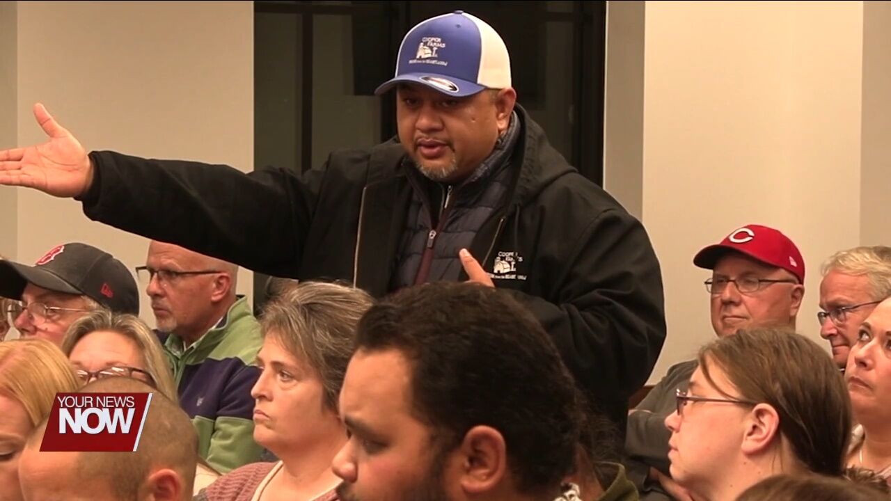 Marshall Islands Ambassador to the United States speaks to the public at St. Marys City Council